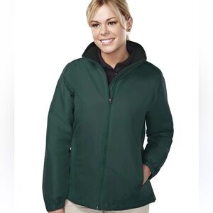Tri-Mountain Sequel 8860 Long Sleeve Jacket, Large, Forest Green / Small
